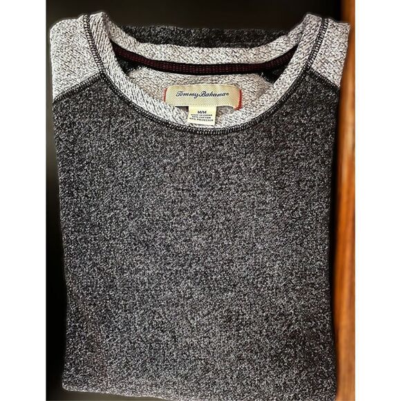 Tommy Bahama Light Weight Pullover Crewneck Long Sleeves Sweatshirt Size M - Picture 7 of 8